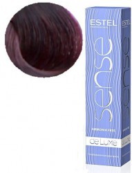 Sense De Luxe Крем-краска для волос, 5/6 Светлый шатен фиолетовый, 60 мл, SE5/6