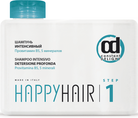 CD Happy Hair Step, 1 Счастье для волос Шампунь интенсивный Шаг, 1, 250 мл
