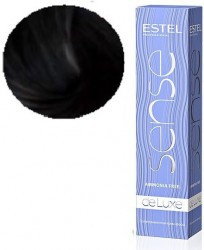 Sense De Luxe Крем-краска для волос, 4/0 Шатен, 60 мл, SE4/0