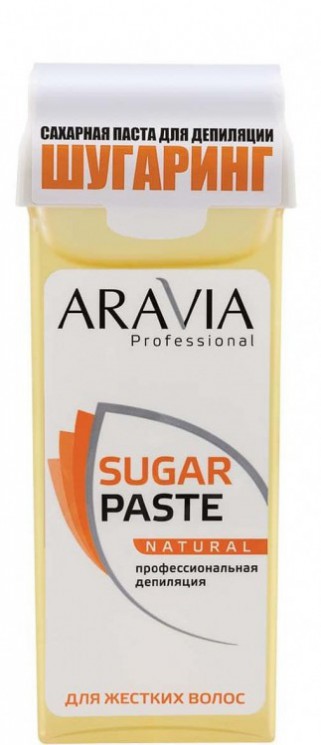 1012 Aravia Professional Сахарная паста для шугаринга в картридже "Натуральная" мягкой консистенции, 150 г