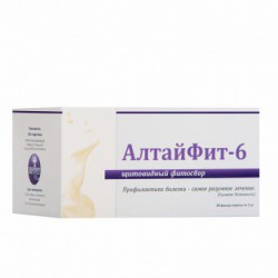 Травяной чай Алфит "АлтайФит- 6", для щитовидной железы, 20 фильтр-пакетиков (40 гр)