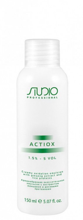 «ActiOx», 1,5% Кремообразная окислительная эмульсия с экстрактом женьшеня и рисовыми протеинами, 150 мл, арт., 1161