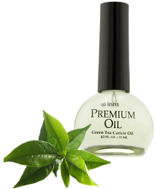 INM Premium Green Tea Cuticle Oil Масло для кутикулы с ароматом зеленого чая, 15 мл