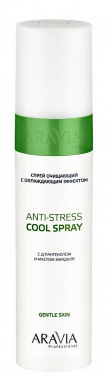1091 Aravia Professional Gentle Skin Спрей очищающий с охлаждающим эффектом, 250 мл