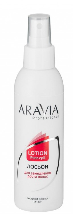 1041 Aravia Professional Лосьон для замедления роста волос с арникой, 150 мл