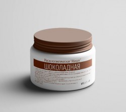 Маска для тела Абицея "Шоколадная", с какао и эфирным маслом корицы (500 гр)