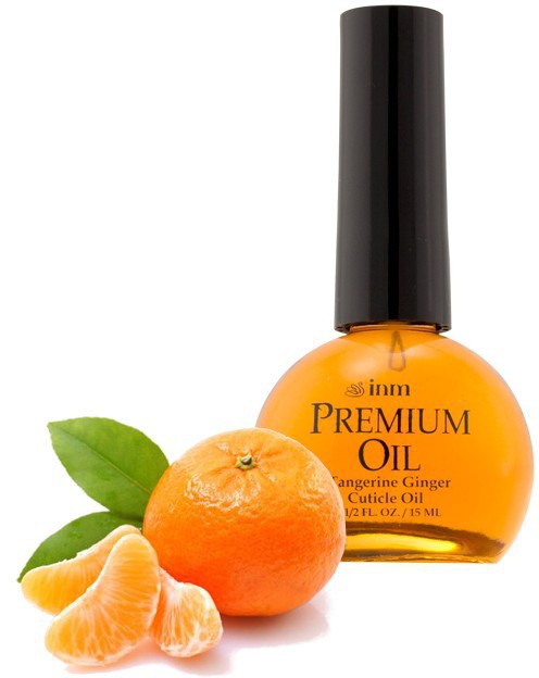 INM Premium Tangerine/Ginger Cuticle Oil Масло для кутикулы с ароматом мандарина и имбиря, 15 мл