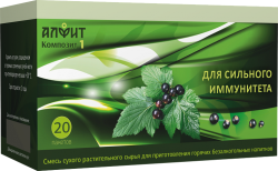 Травяной чай Алфит "Композит 1", для сильного иммунитета, 20 пакетиков (40 гр)