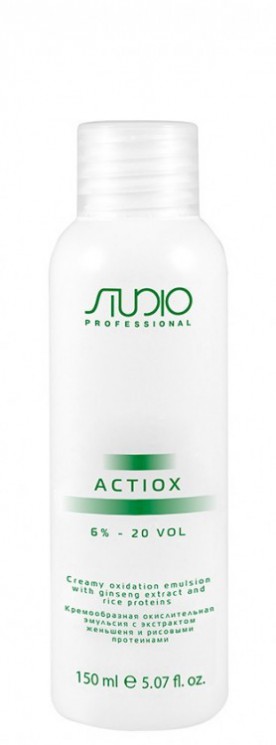 «ActiOx», 6% Кремообразная окислительная эмульсия с экстрактом женьшеня и рисовыми протеинами, 150 мл, арт., 1163