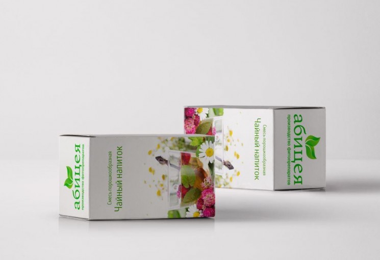 Травяной чай Абицея, против простуд и гриппа, 100 пакетиков