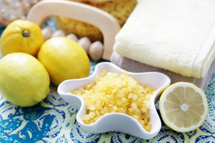 Соль для ванн Абицея "Лимон" , пенная (800 гр)