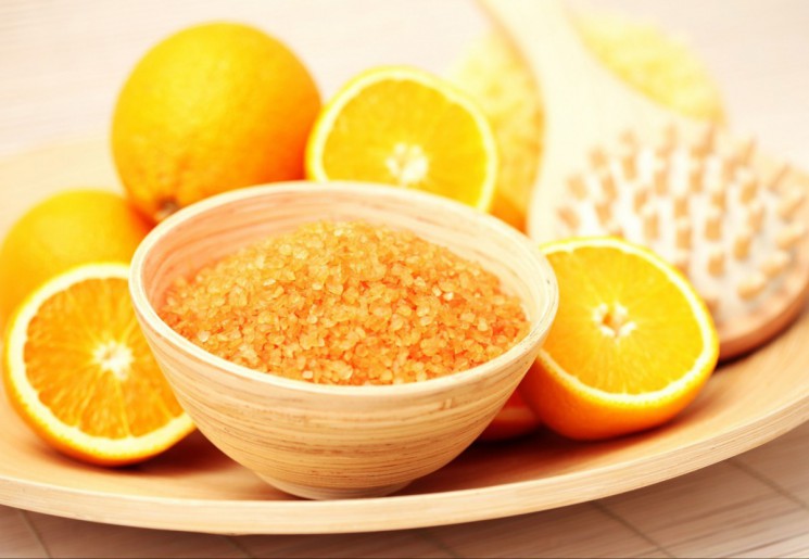 Соль для ванн Абицея "Апельсин", пенная (800 гр)