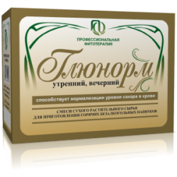 Травяной чай Алфит "Глюнорм", брикетированный, 60 брикетов (120 гр)