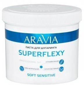 1080 Aravia Professional Паста для шугаринга SuperFlexy Soft Sensitive, 750 г